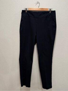 Soft Surroundings Black Slim Ankle Trousers Size M